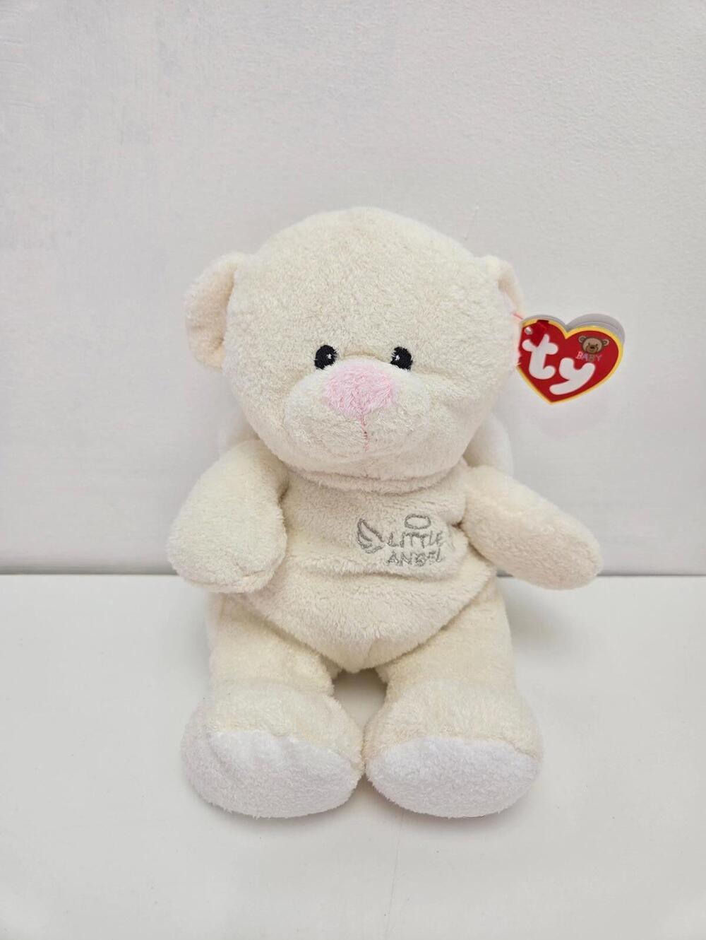 Ty Baby Collection “My Little Angel” the Beige Angel Bear Love to Baby (8 inch)